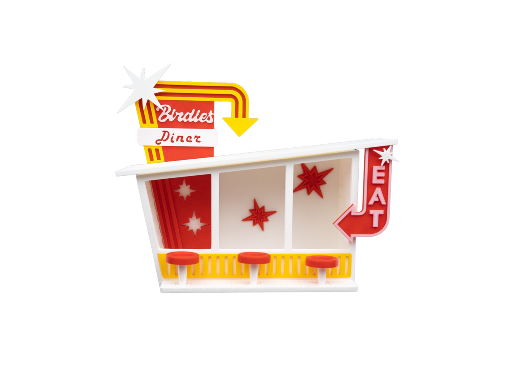 Retro Diner Bird Feeder