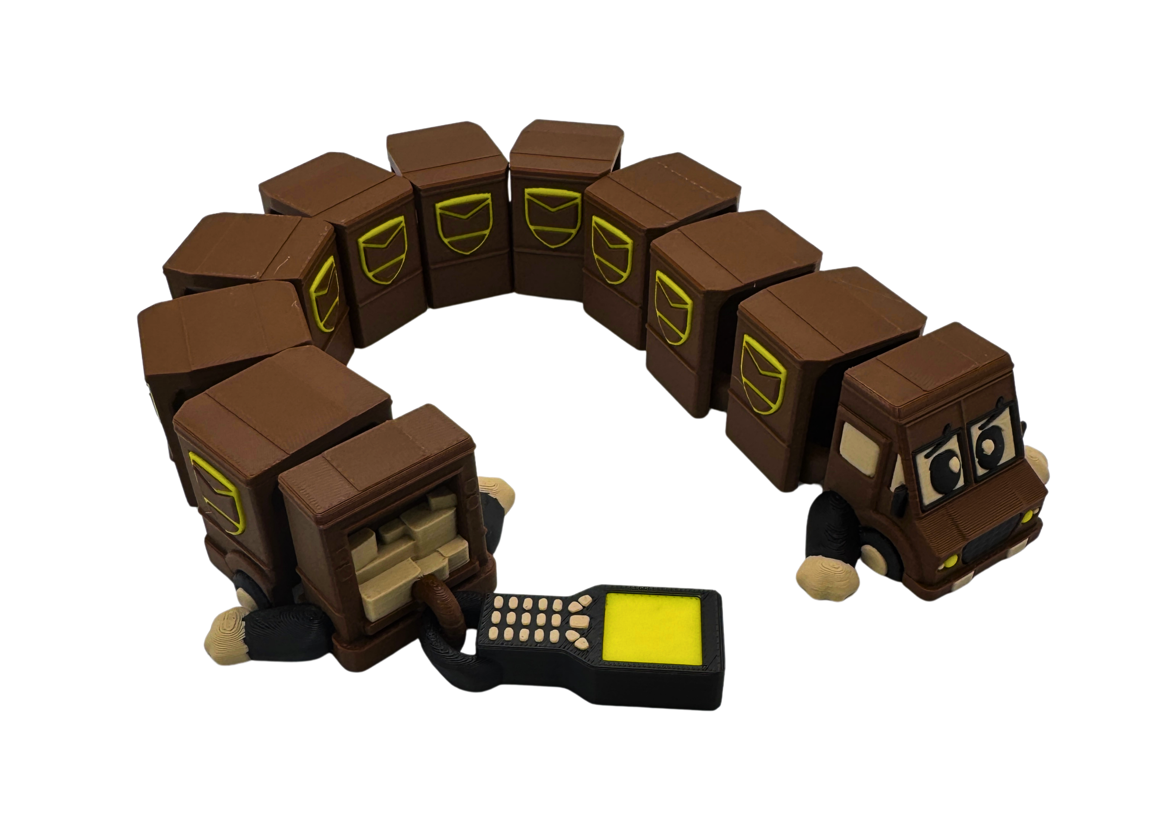 UPS Delivery Truck Dragon