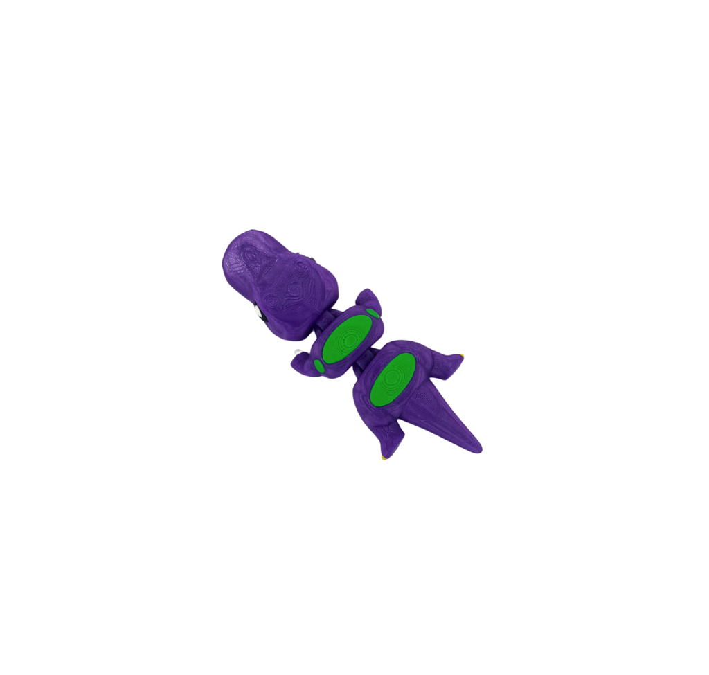 Purple Dinosaur Flexi