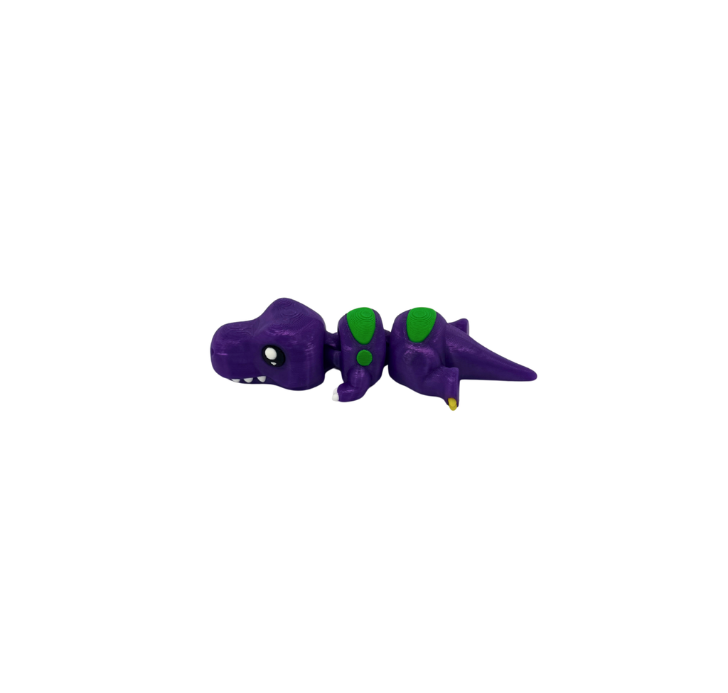 Purple Dinosaur Flexi