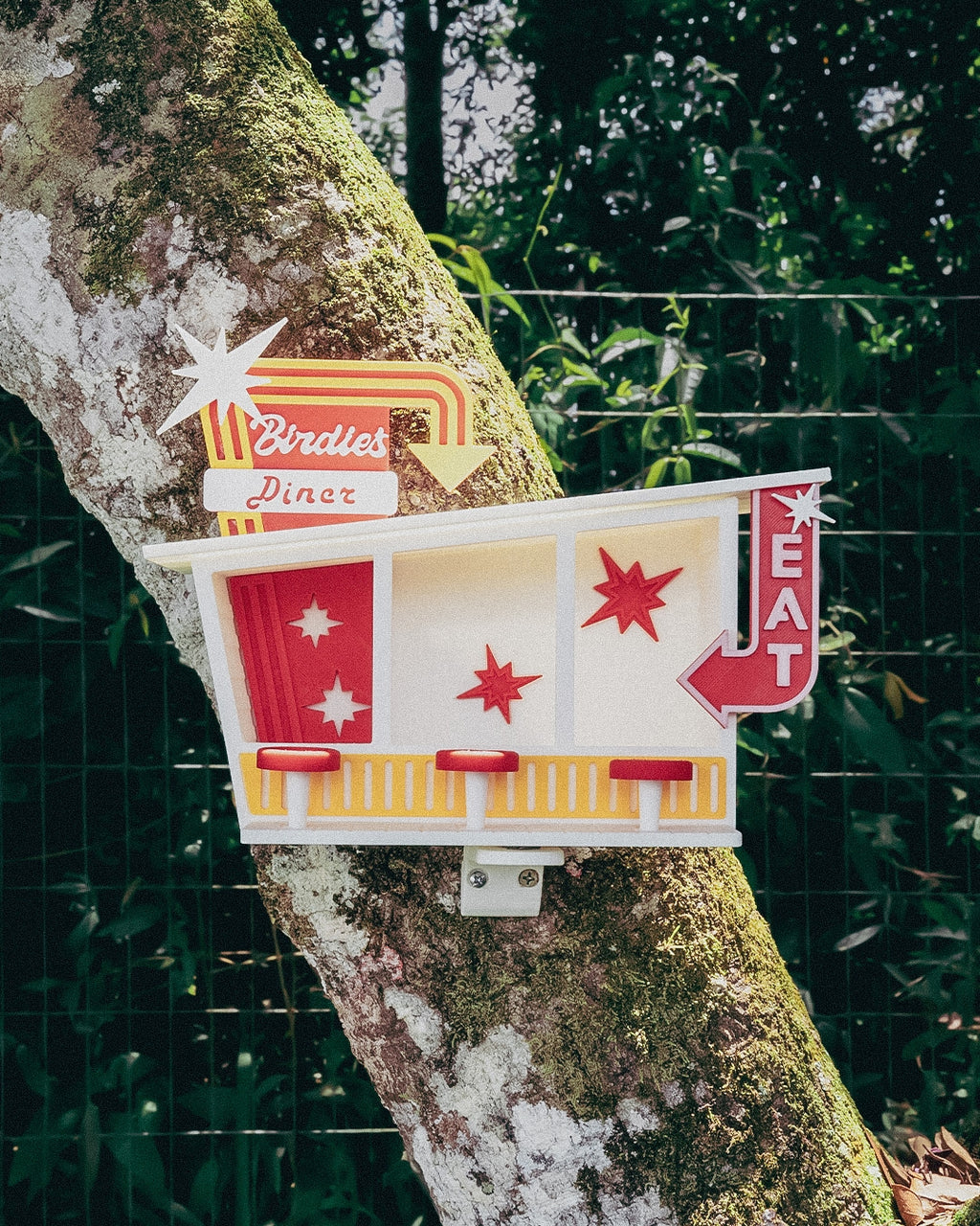 Retro Diner Bird Feeder
