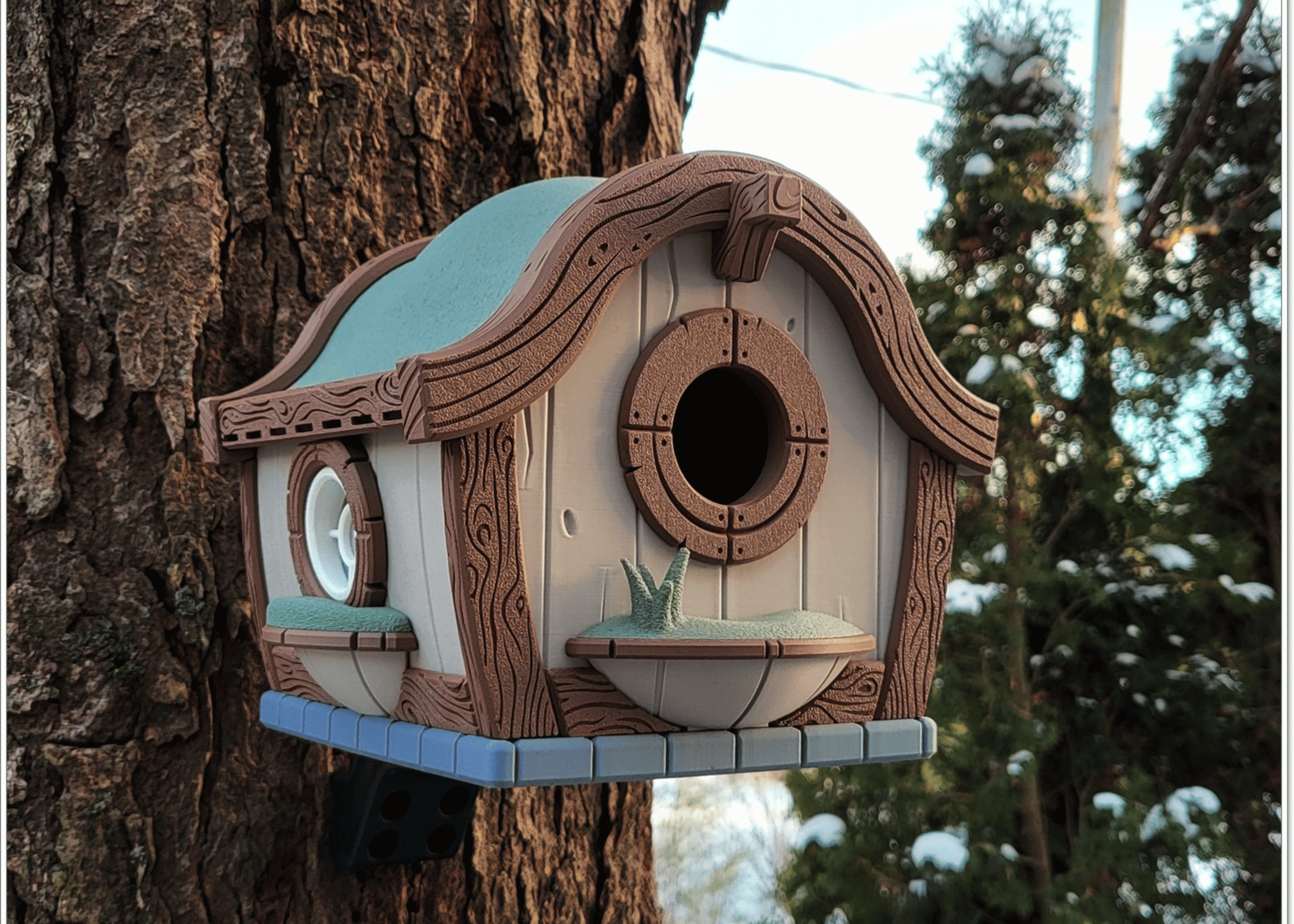 Hobbit House Birdhouse